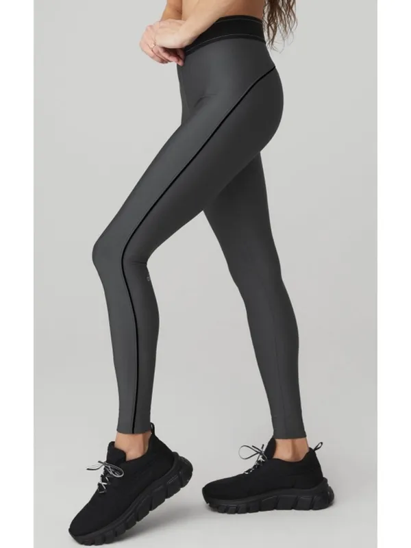 Alo Airlift High-Waist Suit Up Leggings Anthracite Black Hi-Rise Waisted Tights - Image 6