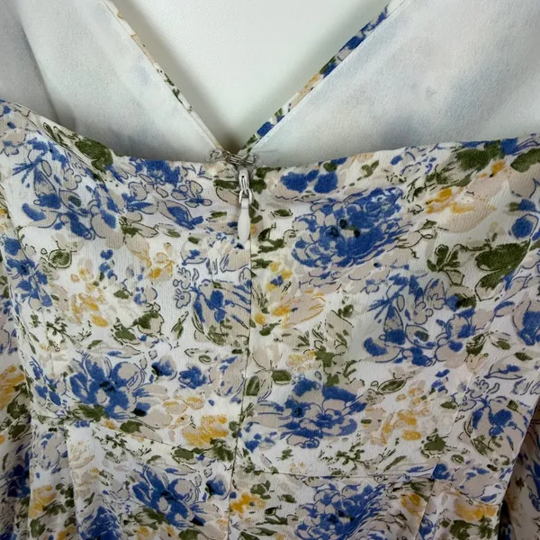 NWT En Saison Floral Midi Slip Dress Size XS Cottage Feminine Wedding‎ Romantic - Image 6