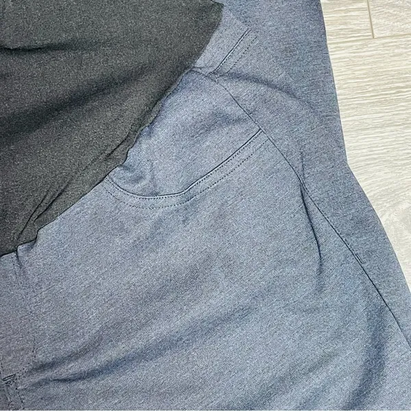 A Glow Maternity Leggings Size L‎ Blue Z188 - Image 4