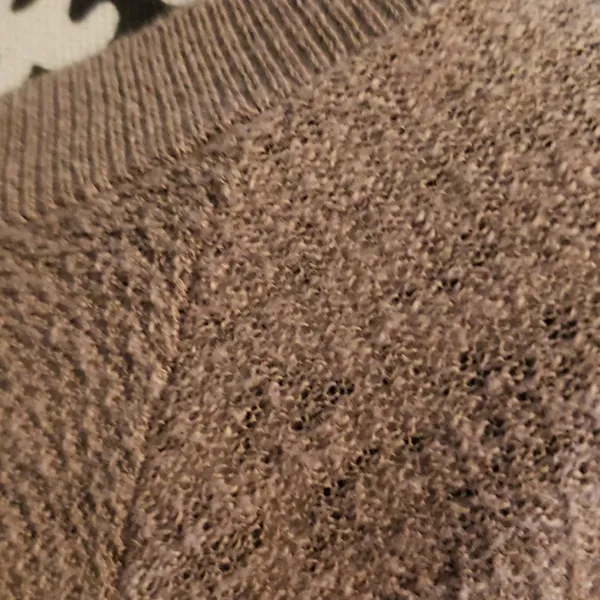 Express tan cutoutlightweight sweater - Image 4