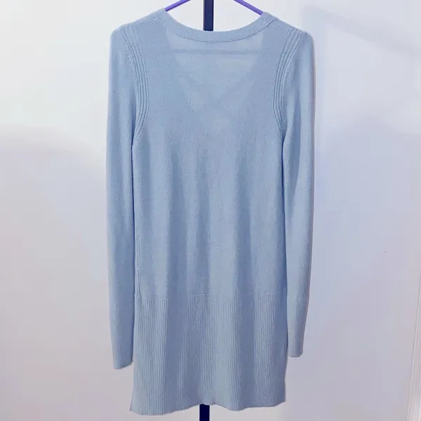 Free People Waterfall Crisscross Hi Lo Tunic Sweater Size Medium - Image 10