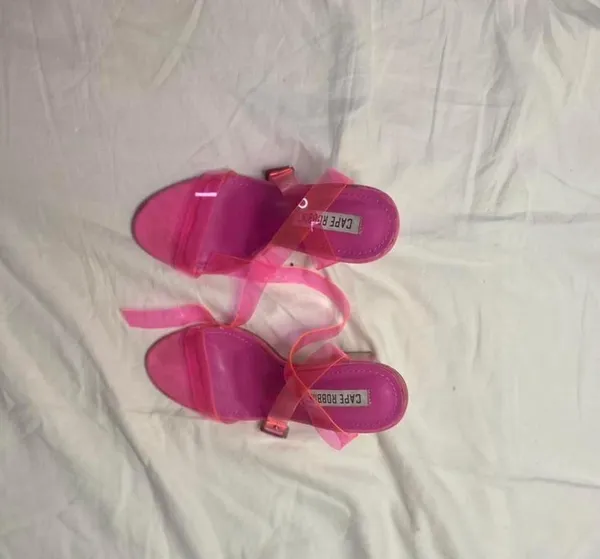 Cape Robbin pink translucent heel - Image 2