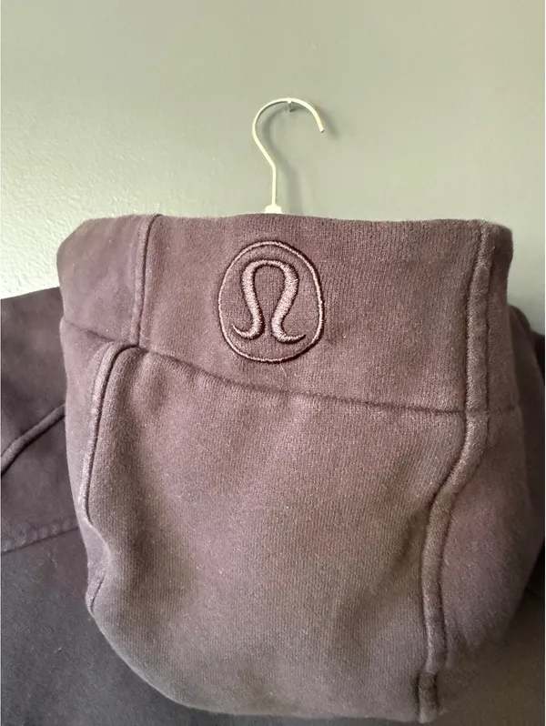 Lululemon Black Zip-Up Hoodie with Thumb Holes and Hood - Image 3