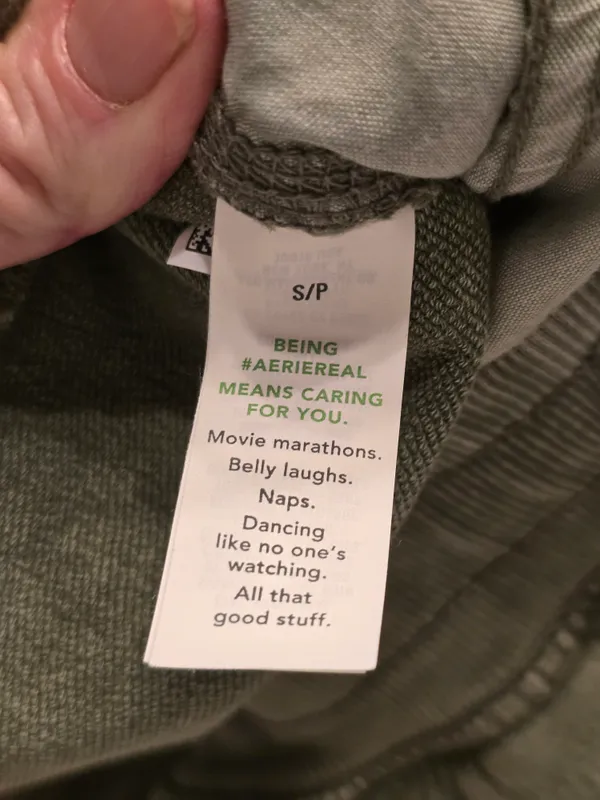 aerie Olive Green Wide-Leg Drawstring Pants Small - Image 6