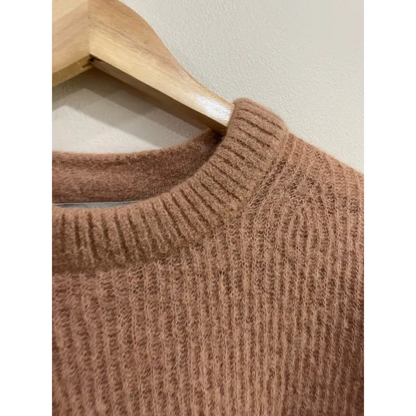 Everlane‎ The Cocoon Crew Alpaca Blend Minimalist Sweater Size Medium - Image 7