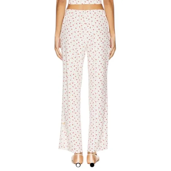 Free People Fresh In Love Floral Lounge Pants Size Medium - Image 2