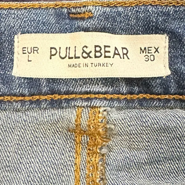 Pull & Bear Mini Jean Skirt Size 27 - Image 3