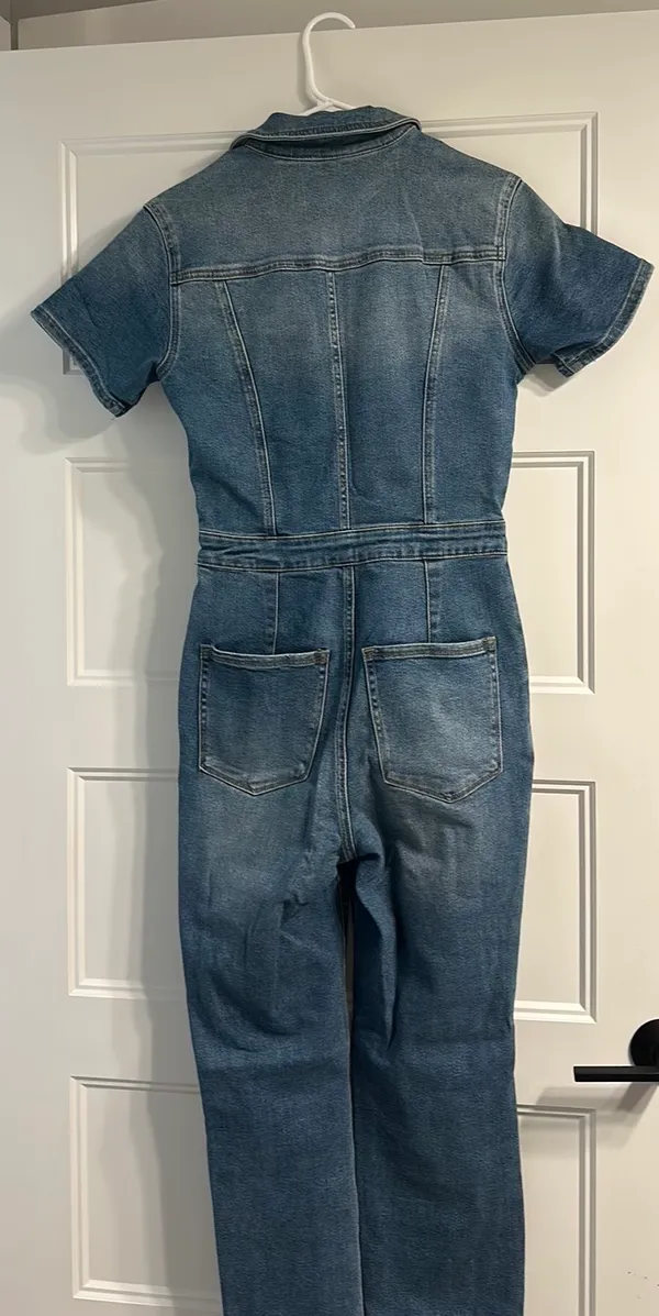 Good American Denim Jumpsuit - Image 5
