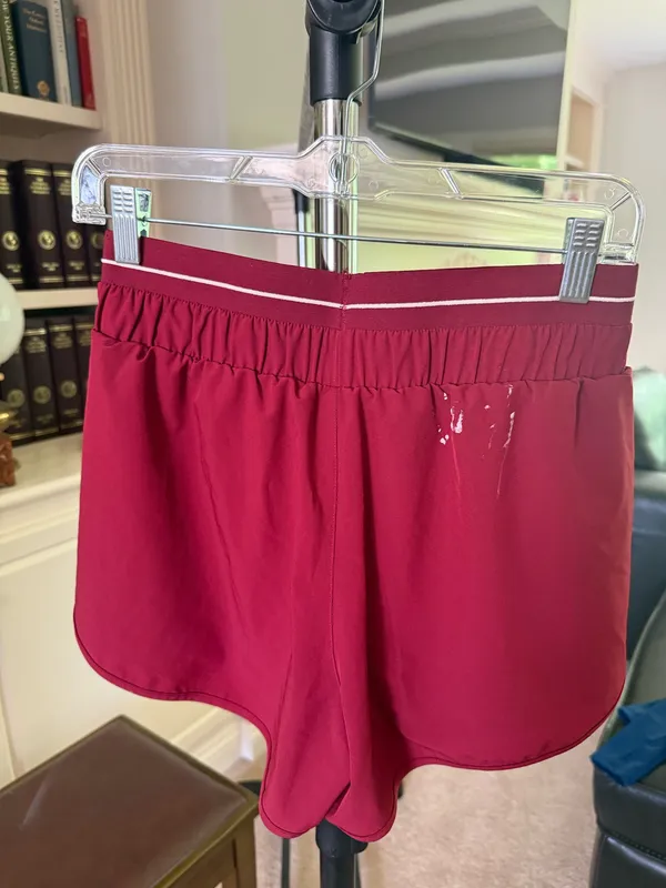 Hotty hot lined short Red Size M - Image 2