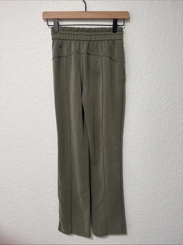 🍋 LULULEMON Softstreme High-Rise Pant in Smoked Spruce Size 0 - Image 4