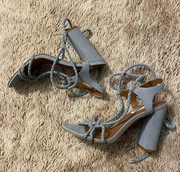Baby Blue Samarie Sandals - Image 9