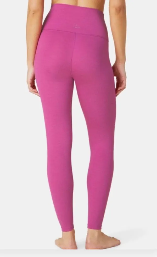 Beyond Yoga Heather Rib High Waisted Midi Legging - Image 3