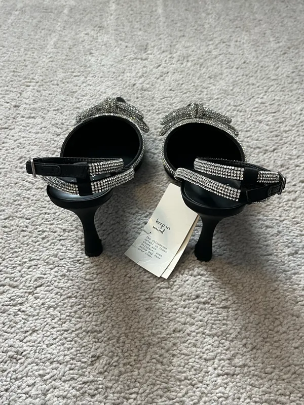 A New Day Black Pointed Heels - Image 5
