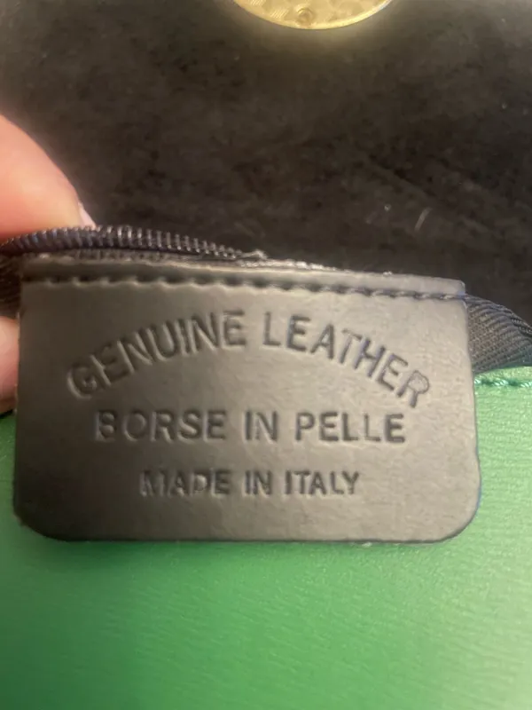 Green Borse In Pellle bag - Image 2