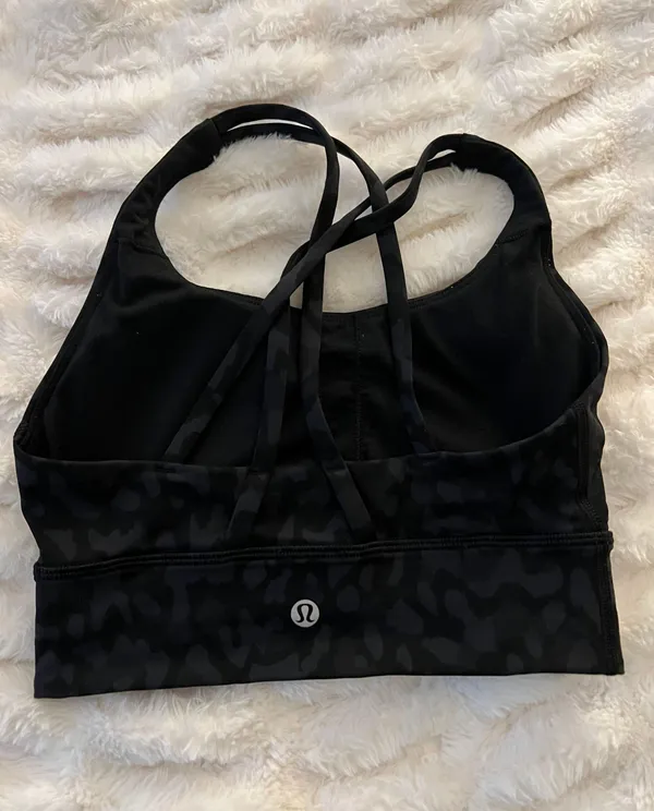 Lululemon Black Sports Bra - Image 2