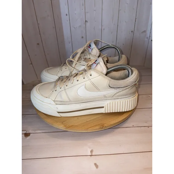Nike Women's Court Legacy Lift Size 7 Cream Ivory - Image 5