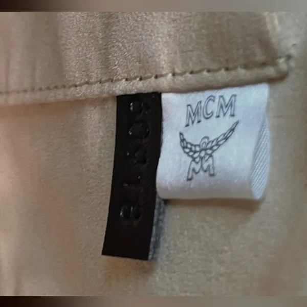 MCM Tan Logo Crossbody Bag‎ - Image 13