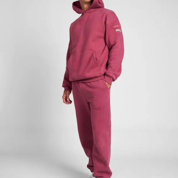 NWT Comfrt DND TRAVEL hoodie BERRY - Image 2