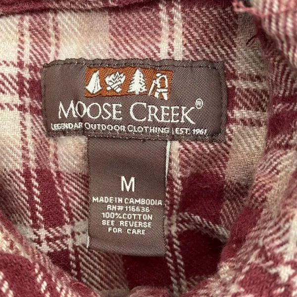 Moose Creek‎ Plaid Flannel Shirt - Image 6