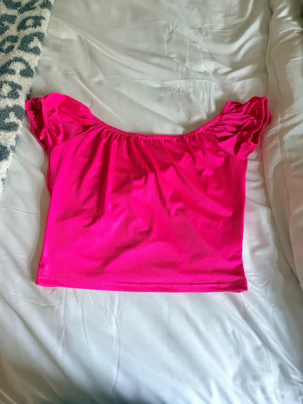 Shein Hot Pink Top - Image 2