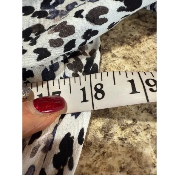 Zara Monochrome Patterned Mini Dress - Image 8