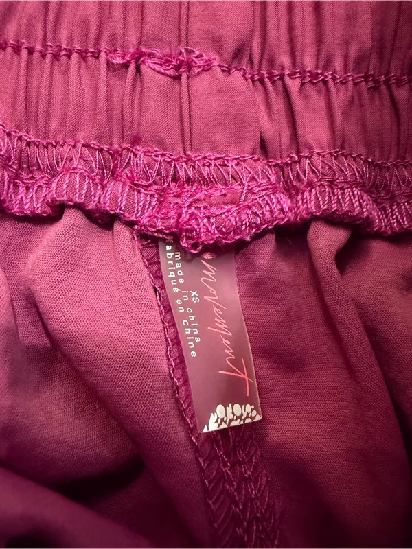 Free People Movement Next Round Athletic Shorts XS Pockets Berry - Image 7