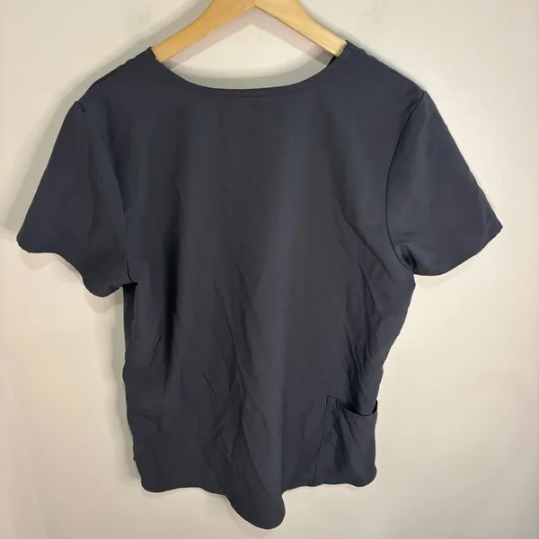 Scrubstar Premium Scrubwear V-Neck Top Pewter Gray Size Medium - Image 4