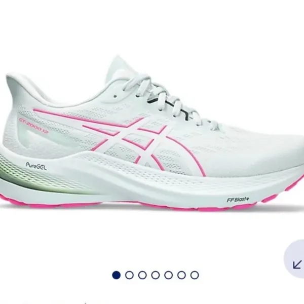 Asics GT-2000 12 Training / Running Sneakers size 12 women’s Aqua White - Image 2