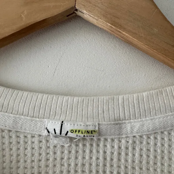 Aerie‎ Offline Gotta Dance Crop Top Waffle Knit - Image 3