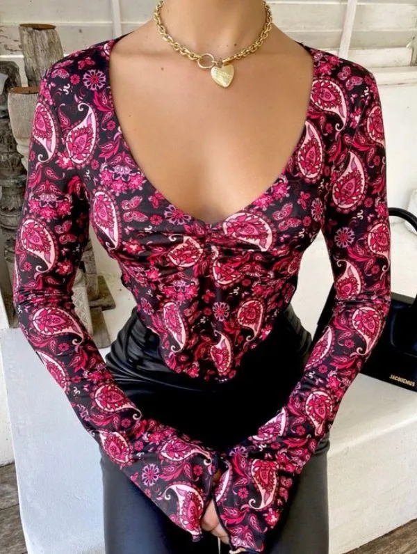Tigermist Paisley Top - Image 2