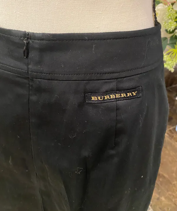 Burberry Golf Skirt Black Plaid - Image 7