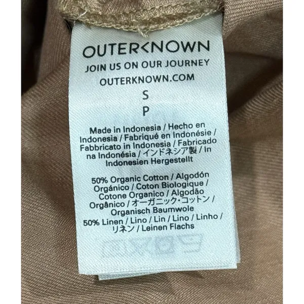 NWT Outerknown Tan Khaki Utility Sea Suit Jumpsuit Coveralls Utility Small‎ $178 - Image 6