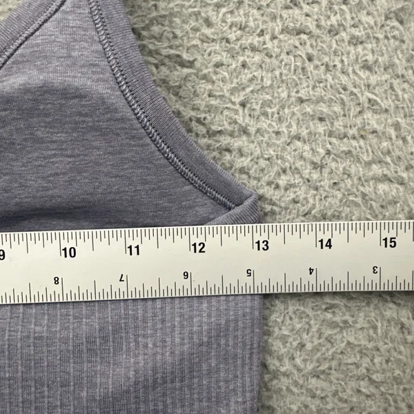 Lululemon Ebb To Street Tank Top Peri Purple Athletic Athleisure Women's 6 - Image 6