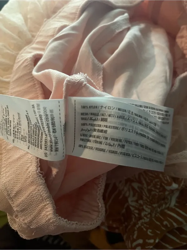 Hollister Pink Swiss Dot Tulle Mini Skirt Medium Balletcore Coquette Romantic - Image 5