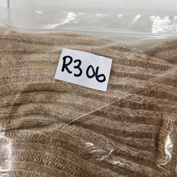 Offline By Aerie Size XS Ribbed Cropped Sweater Hoodie Brown Ombré Long Sleeve - Image 15