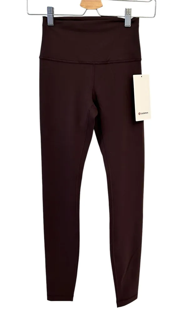 Lululemon Wunder Train High-Rise Tight 28" size 4 Espresso NWT Authentic - Image 8