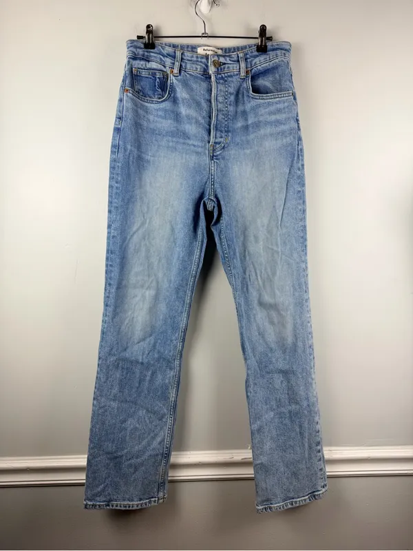 Reformation Cynthia Stretch High Rise Straight Jeans in Manitoba size 29 - Image 3
