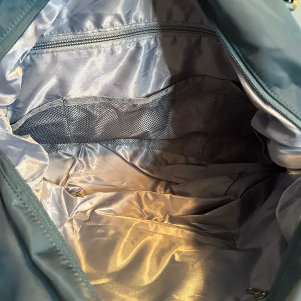 Floless Workshop Sky Blue Duffle Bag by Camill Emma - Image 6