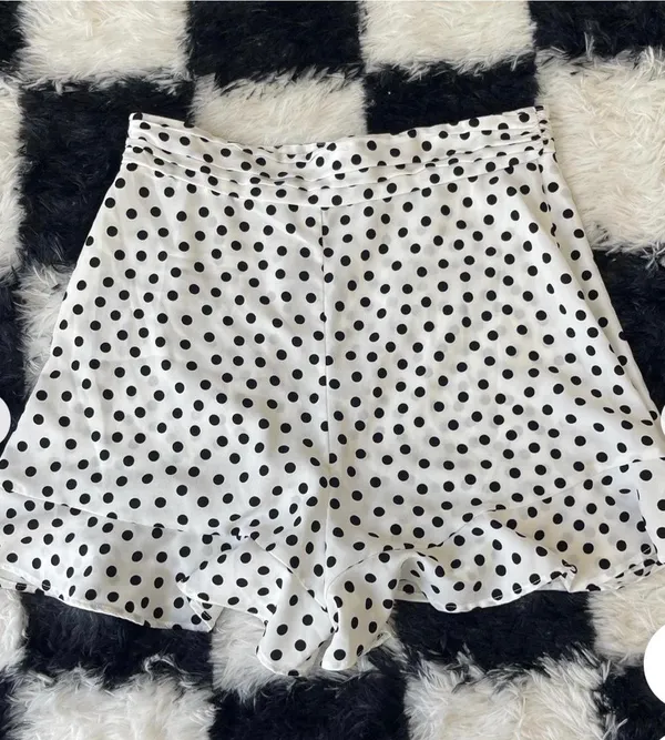 Zara Polka Dot Multi Skirt - Image 3