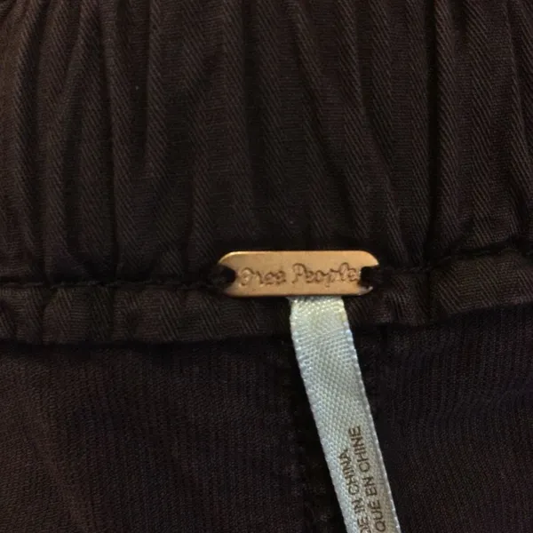 Free people margate paperbag waist corduroy panther rose medium - Image 7