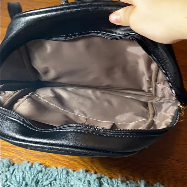 Black mini backpack - Image 2