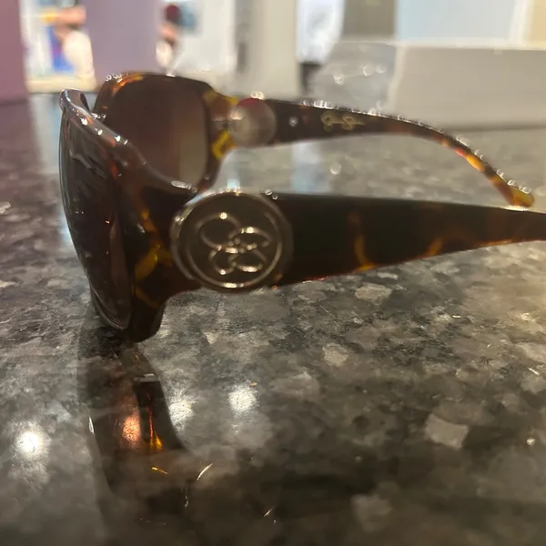 Jessica Simpson Brown Oversized Sunglasses - Image 3