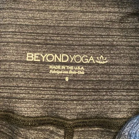 Beyond Yoga‎ Leggings Gray Heathered Size Small - Image 5