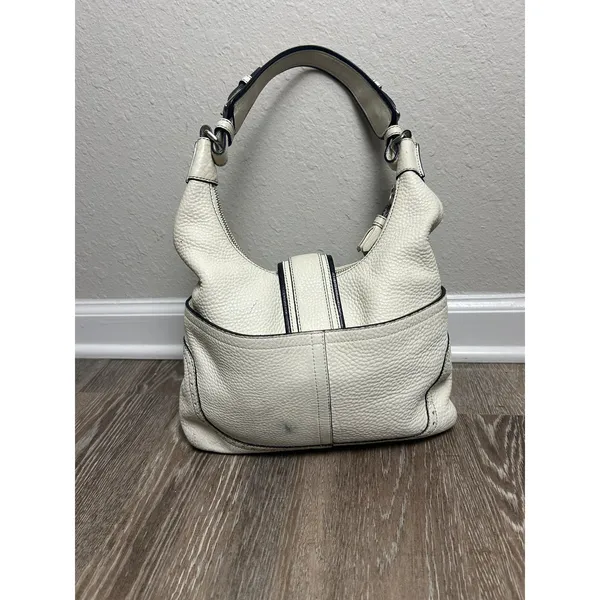 Y2K Coach Soho 5054 Hobo Shoulder Bag Pebbled Leather - Image 4
