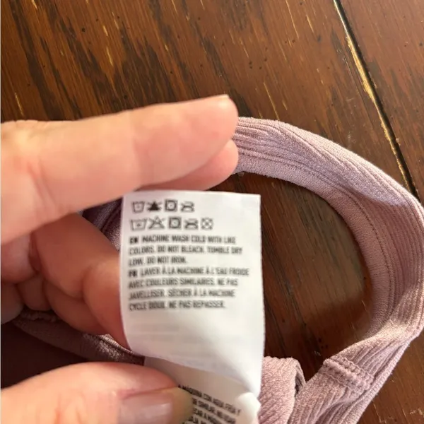 American Eagle Outfitters Ribbed Crop Tank Top Size M - Image 3