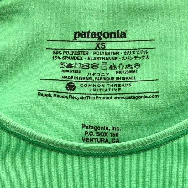 Patagonia Capilene 1 Silkweight Baselayer Tee Green Women’s Size XS v6x - Image 4