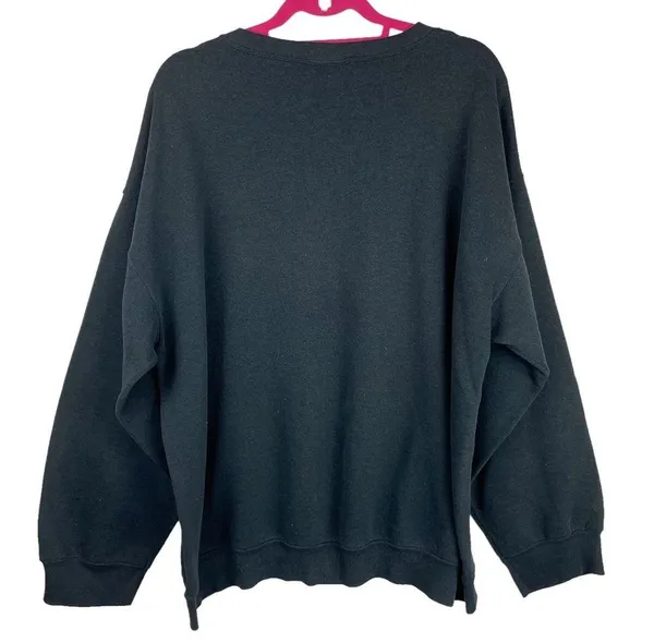 Vintage Disney Mickey Classic Crewneck Pullover Sz XXL Neon - Image 2