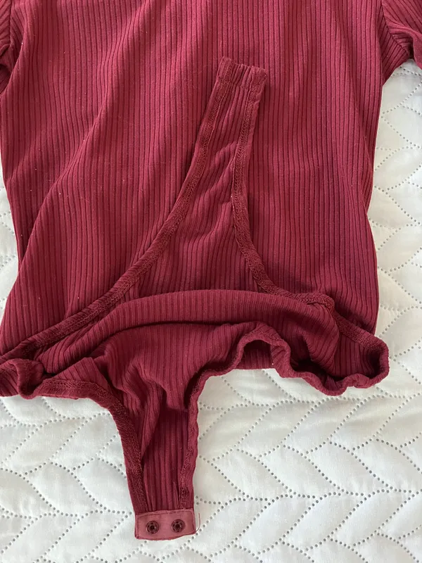 American Threads Cut Out Bodysuit - Image 3