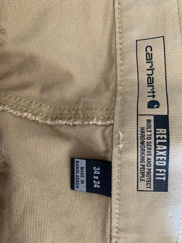 Carhartt Men’s canvas work pants - Image 5