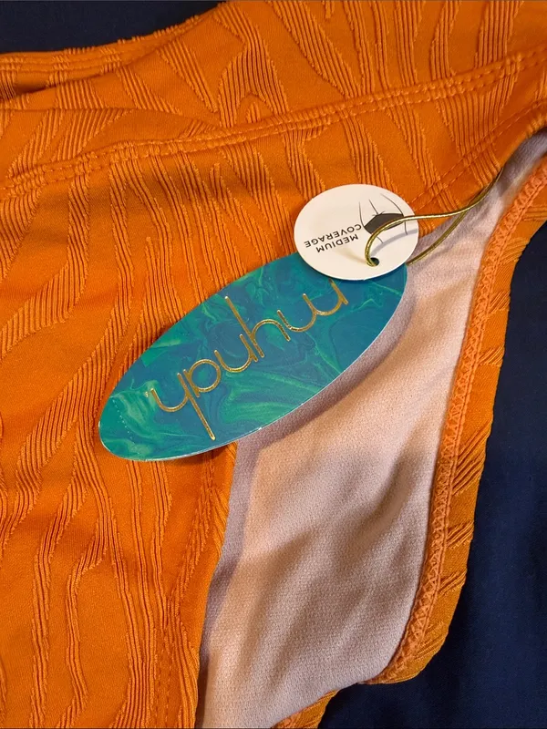 Orange Women's Bikini Bottom - Unbranded - Image 3